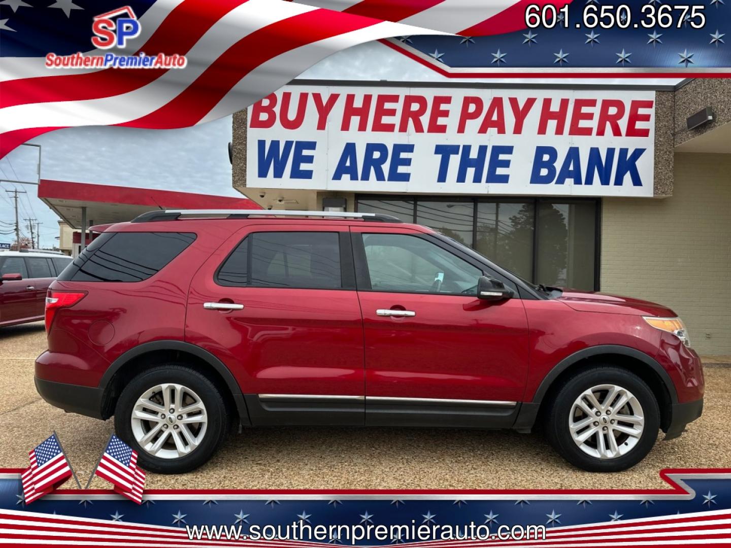 2015 RED FORD EXPLORER XLT (1FM5K7D84FG) , located at 922 W. Beacon St., Philadelphia, MS, 39350, (601) 650-3675, 32.770447, -89.127151 - Photo#6